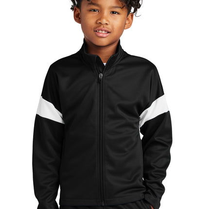 Sport‑Tek® Youth Travel Full‑Zip Jacket – YST800