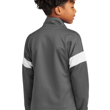 Sport‑Tek® Youth Travel Full‑Zip Jacket – YST800