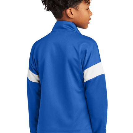 Sport‑Tek® Youth Travel Full‑Zip Jacket – YST800