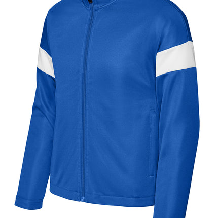 Sport‑Tek® Youth Travel Full‑Zip Jacket – YST800