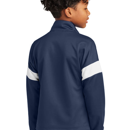Sport‑Tek® Youth Travel Full‑Zip Jacket – YST800