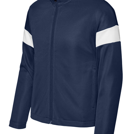 Sport‑Tek® Youth Travel Full‑Zip Jacket – YST800