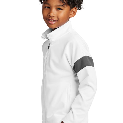 Sport‑Tek® Youth Travel Full‑Zip Jacket – YST800