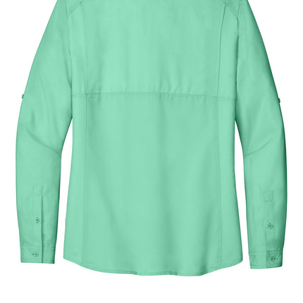 Port Authority Women’s Long Sleeve UV Daybreak Shirt — LW960