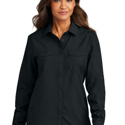 Port Authority Women’s Long Sleeve UV Daybreak Shirt — LW960