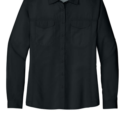 Port Authority Women’s Long Sleeve UV Daybreak Shirt — LW960