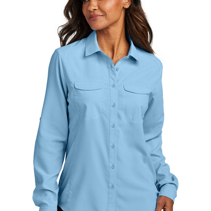Port Authority Women’s Long Sleeve UV Daybreak Shirt — LW960