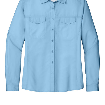 Port Authority Women’s Long Sleeve UV Daybreak Shirt — LW960