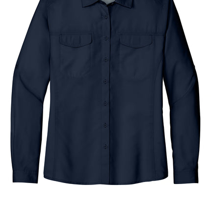 Port Authority Women’s Long Sleeve UV Daybreak Shirt — LW960