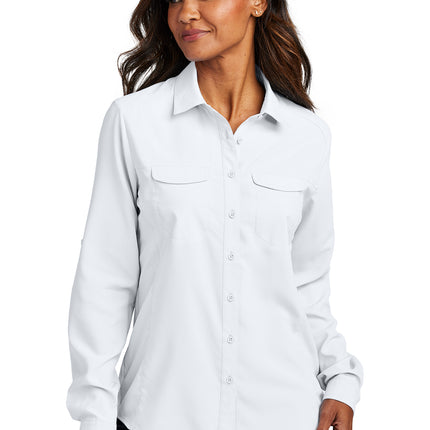 Port Authority Women’s Long Sleeve UV Daybreak Shirt — LW960