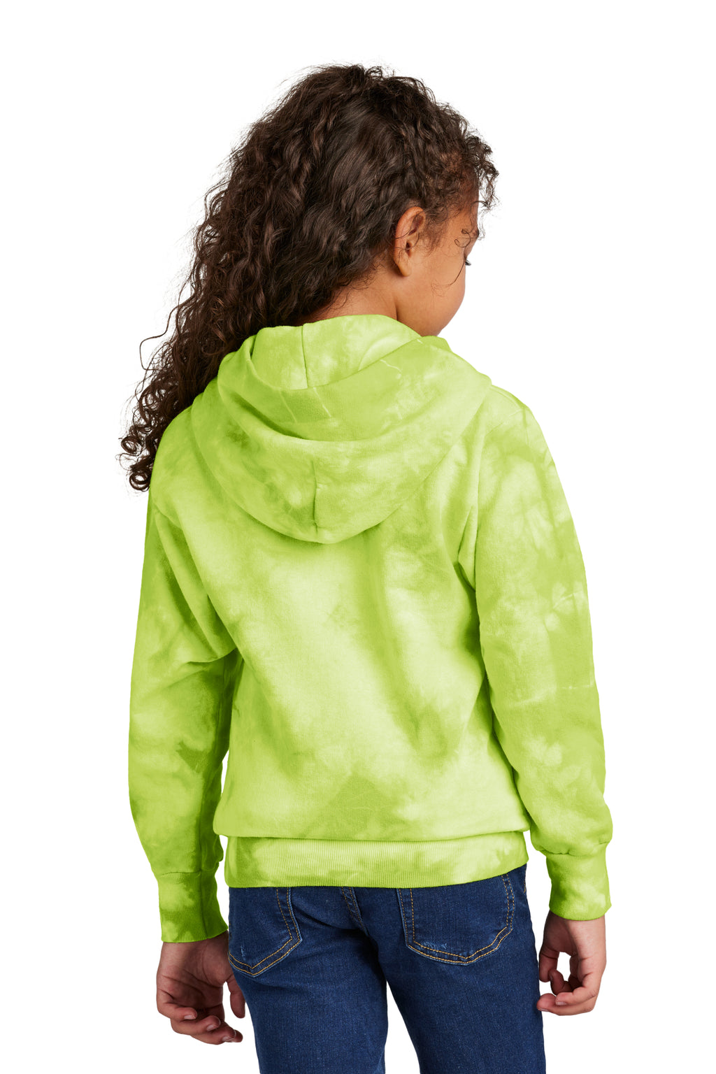 Port & Co Youth Crystal Tie‑Dye Pullover Hoodie – PC144Y