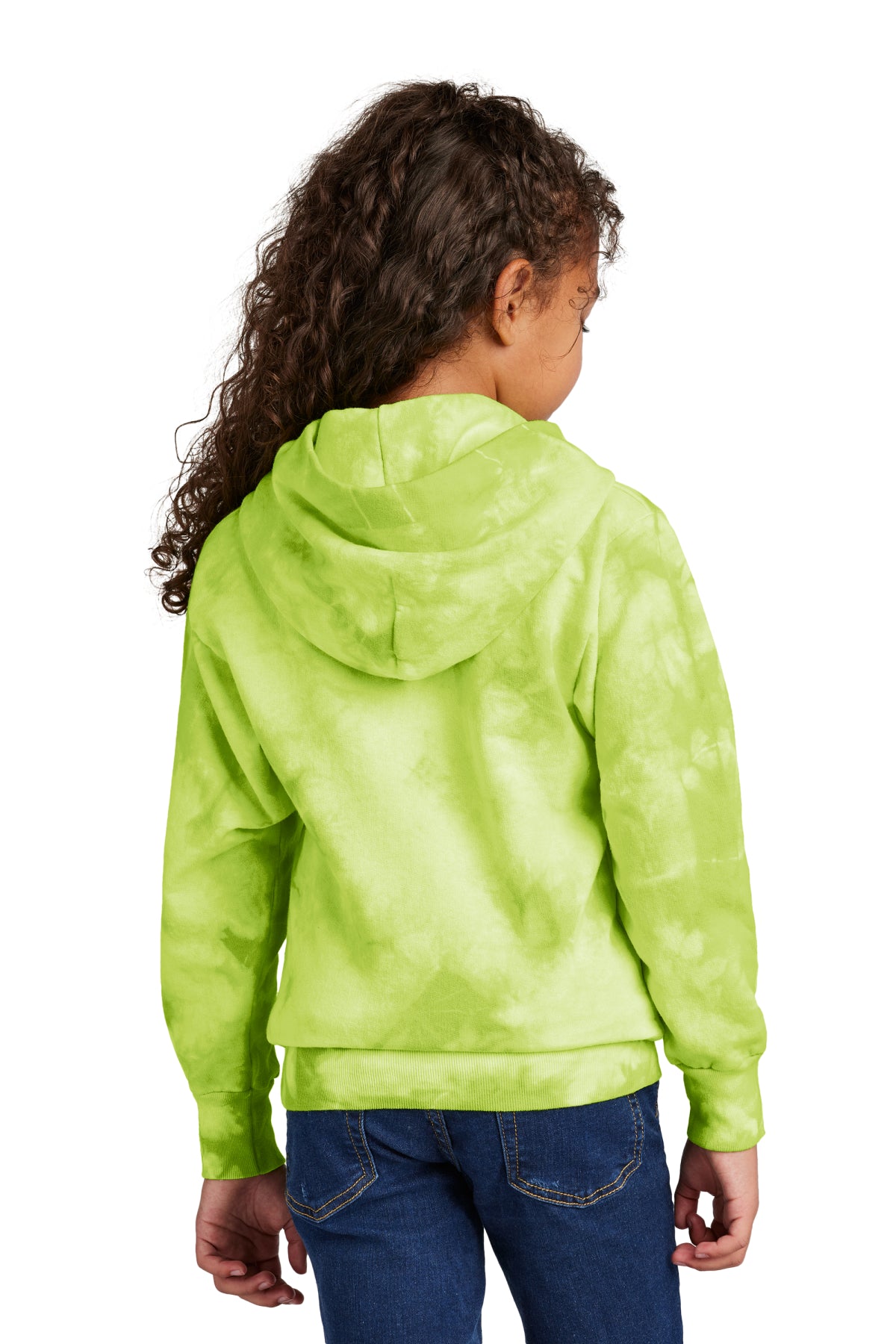 Port & Co Youth Crystal Tie‑Dye Pullover Hoodie – PC144Y