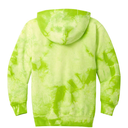 Port & Co Youth Crystal Tie‑Dye Pullover Hoodie – PC144Y