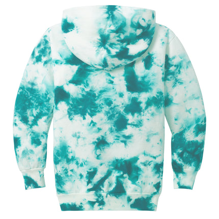 Port & Co Youth Crystal Tie‑Dye Pullover Hoodie – PC144Y