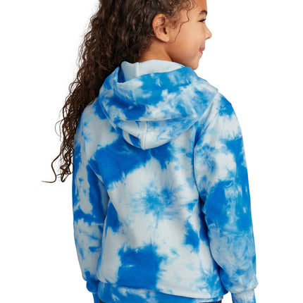 Port & Co Youth Crystal Tie‑Dye Pullover Hoodie – PC144Y
