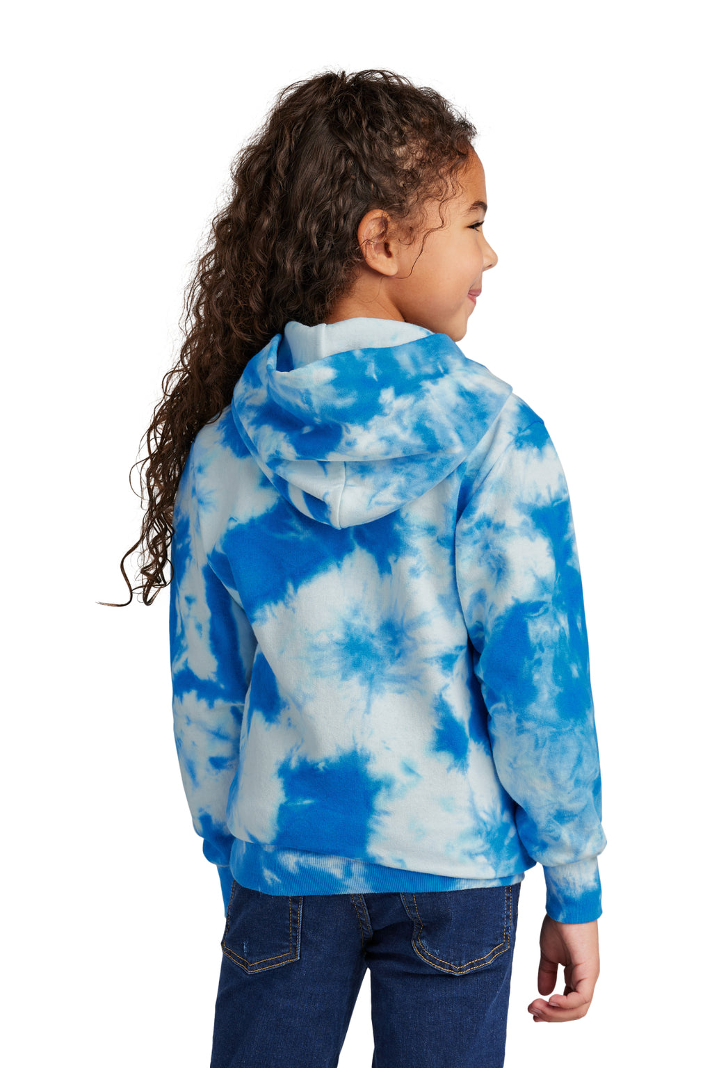 Port & Co Youth Crystal Tie‑Dye Pullover Hoodie – PC144Y