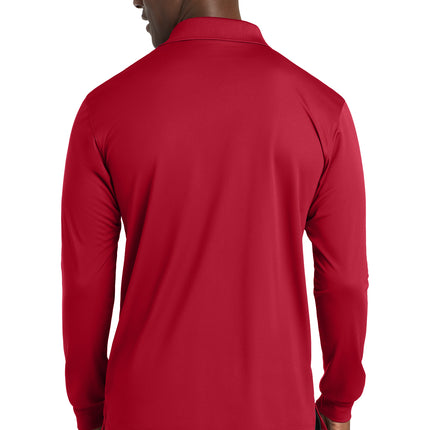Sport‑Tek® Long Sleeve Micropique Sport‑Wick® Polo – ST657