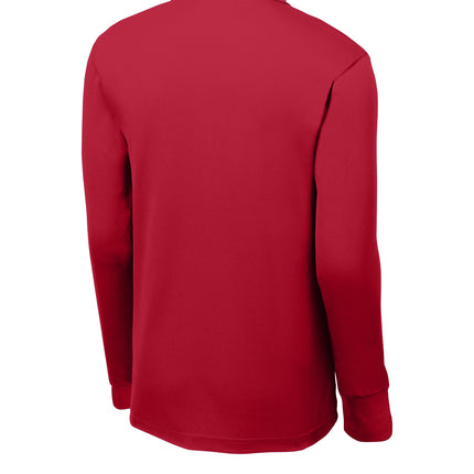 Sport‑Tek® Long Sleeve Micropique Sport‑Wick® Polo – ST657
