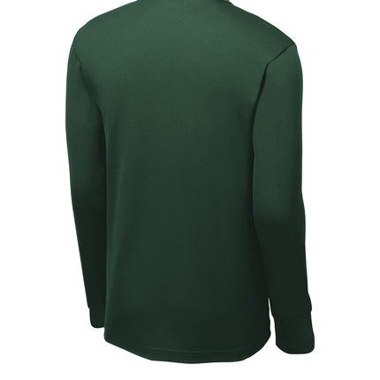 Sport‑Tek® Long Sleeve Micropique Sport‑Wick® Polo – ST657