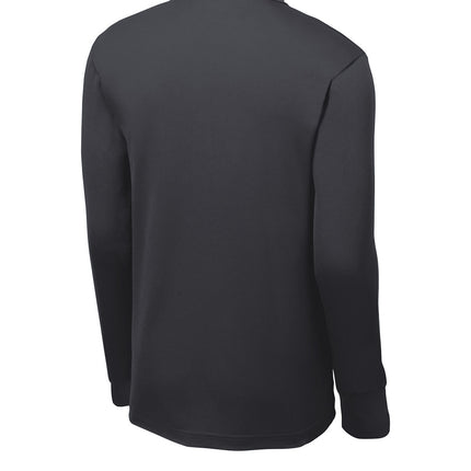Sport‑Tek® Long Sleeve Micropique Sport‑Wick® Polo – ST657