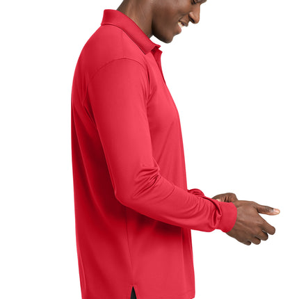 Sport‑Tek® Long Sleeve Micropique Sport‑Wick® Polo – ST657