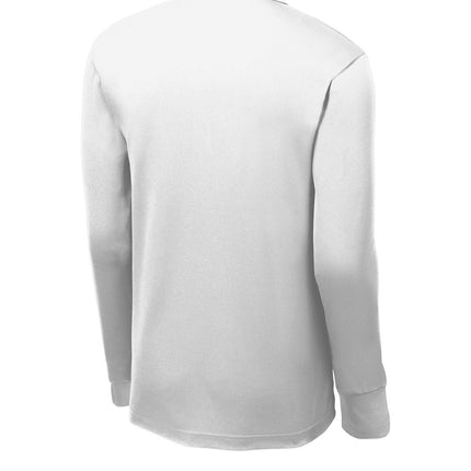 Sport‑Tek® Long Sleeve Micropique Sport‑Wick® Polo – ST657