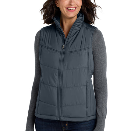 Port Authority® Women’s Puffy Vest – L709