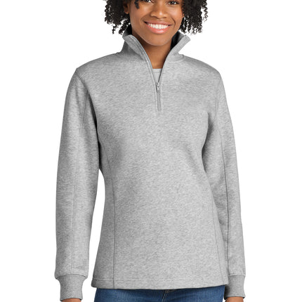 Sport‑Tek® Women’s 1/4‑Zip Sweatshirt – LST253