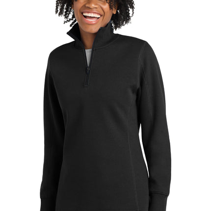 Sport‑Tek® Women’s 1/4‑Zip Sweatshirt – LST253