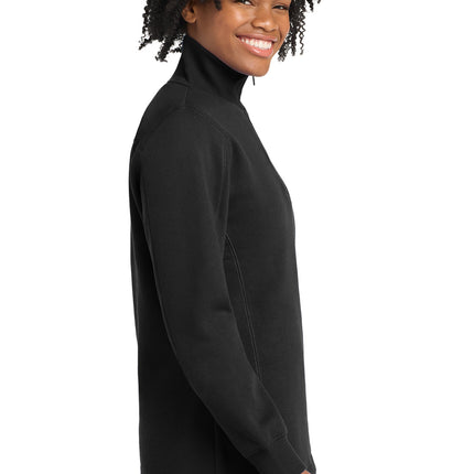 Sport‑Tek® Women’s 1/4‑Zip Sweatshirt – LST253