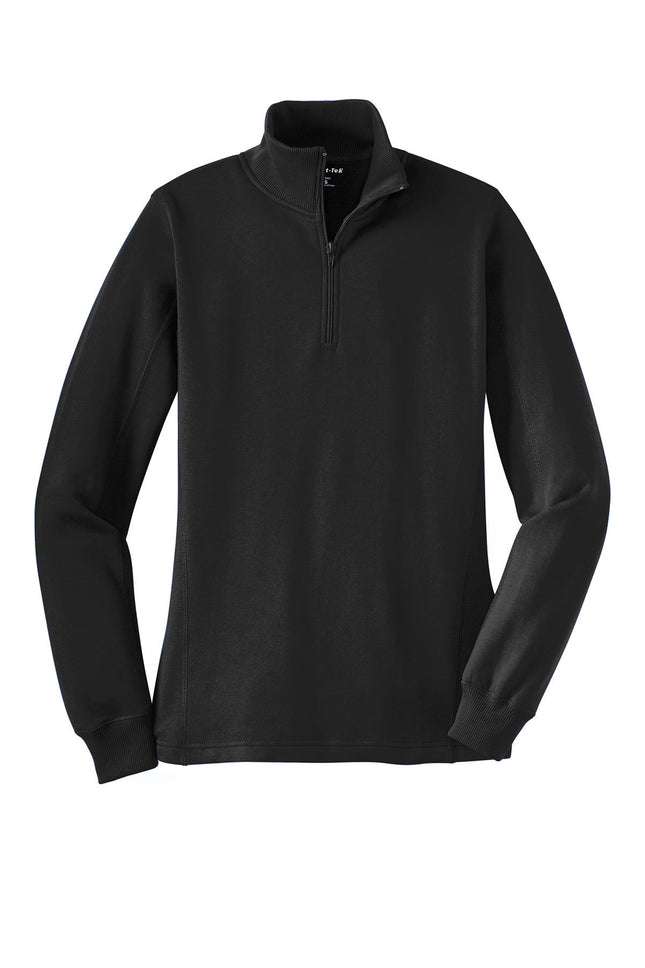 Sport‑Tek® Women’s 1/4‑Zip Sweatshirt – LST253