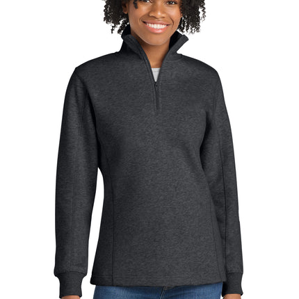 Sport‑Tek® Women’s 1/4‑Zip Sweatshirt – LST253