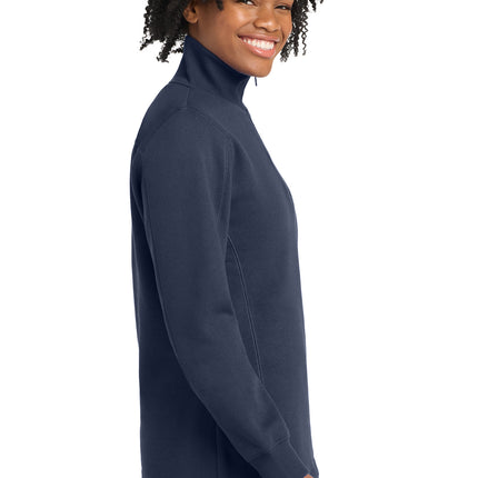 Sport‑Tek® Women’s 1/4‑Zip Sweatshirt – LST253