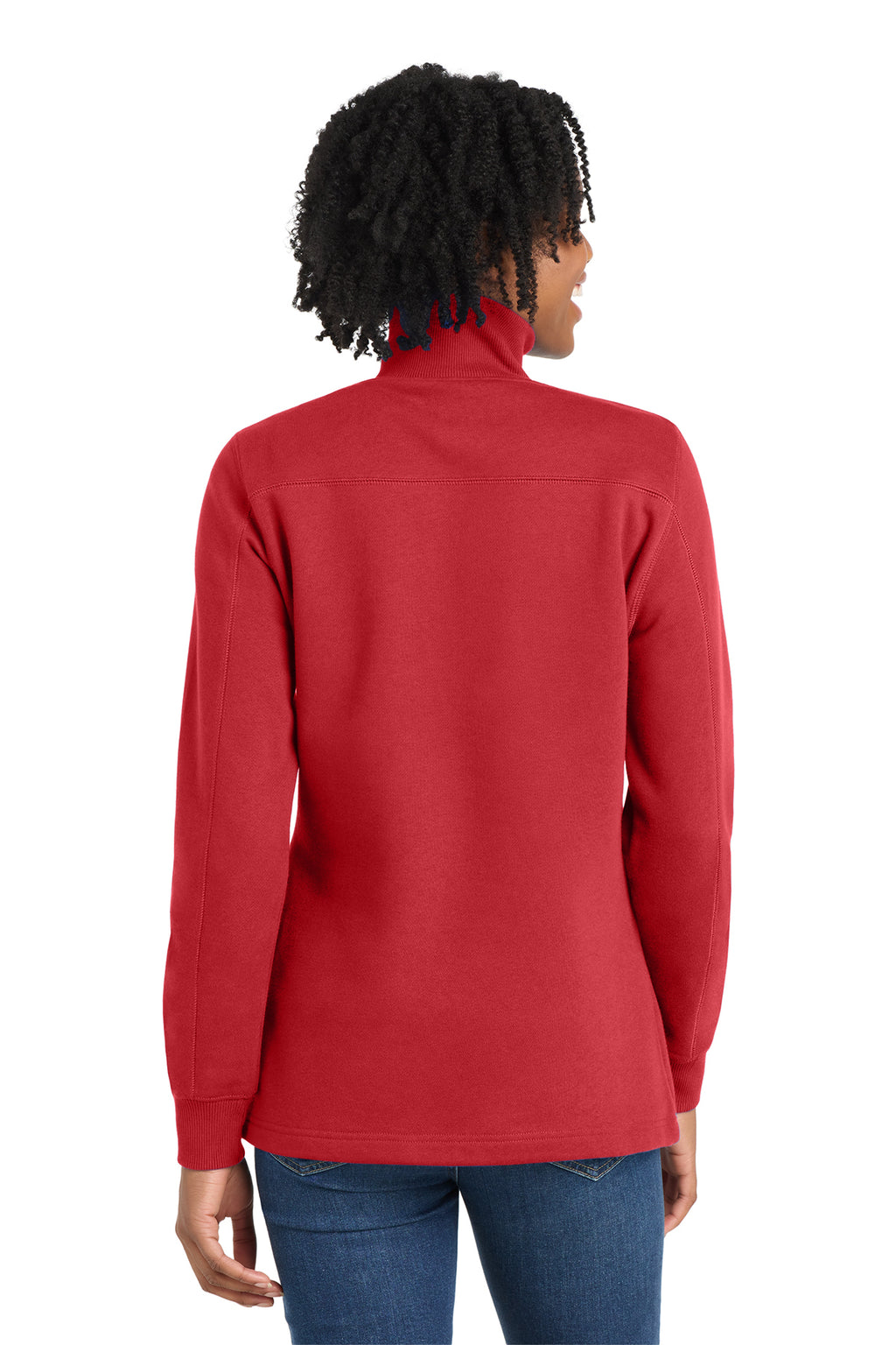 Sport‑Tek® Women’s 1/4‑Zip Sweatshirt – LST253