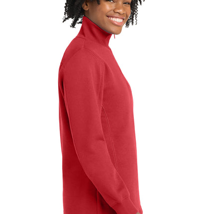 Sport‑Tek® Women’s 1/4‑Zip Sweatshirt – LST253