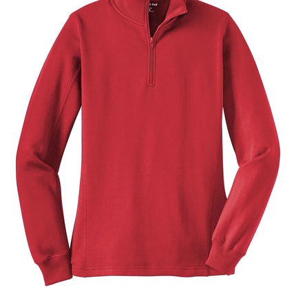 Sport‑Tek® Women’s 1/4‑Zip Sweatshirt – LST253