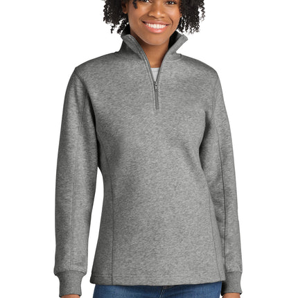 Sport‑Tek® Women’s 1/4‑Zip Sweatshirt – LST253