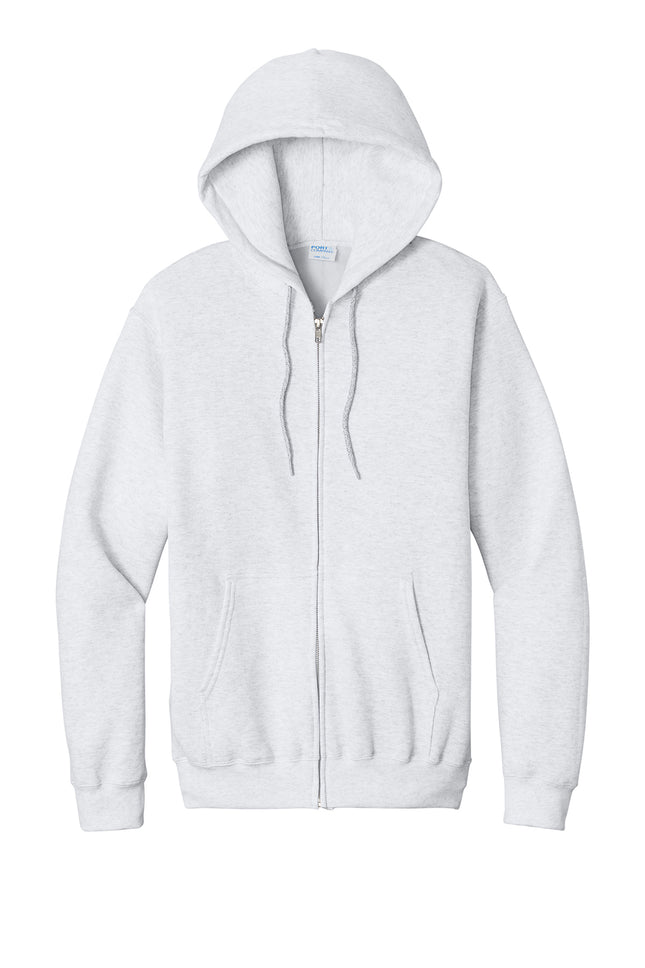 Port & Co™ Core Fleece Full‑Zip Hooded Sweatshirt – PC78ZH