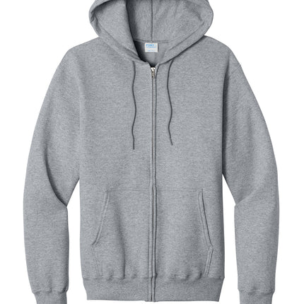 Port & Co™ Core Fleece Full‑Zip Hooded Sweatshirt – PC78ZH