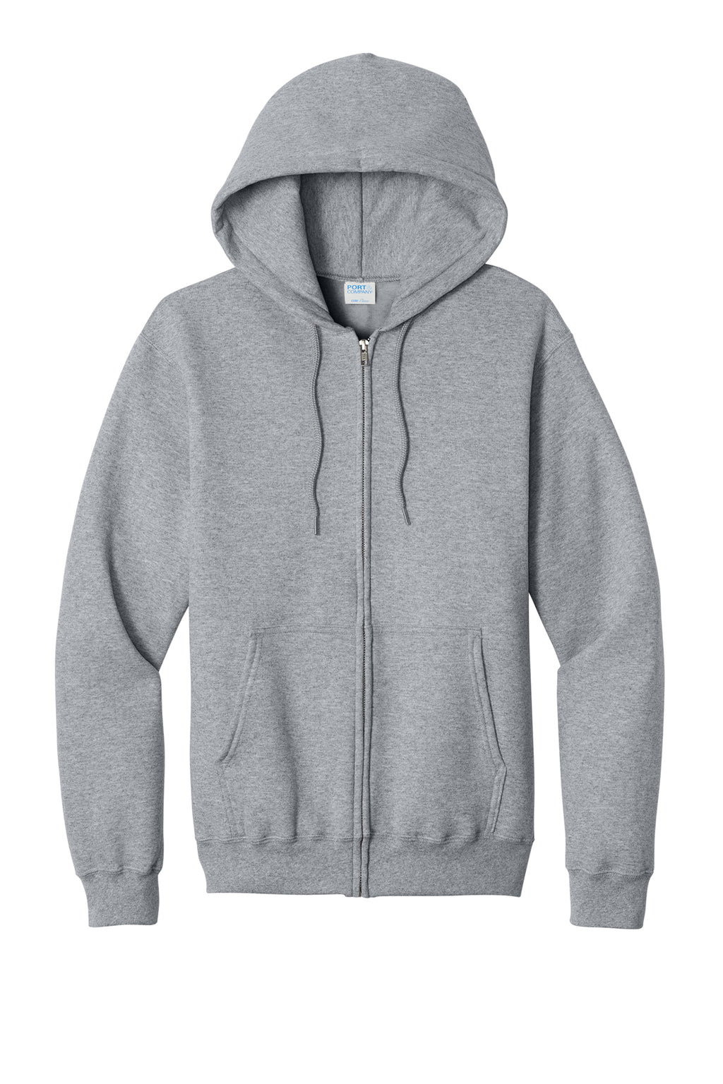 Port & Co™ Core Fleece Full‑Zip Hooded Sweatshirt – PC78ZH