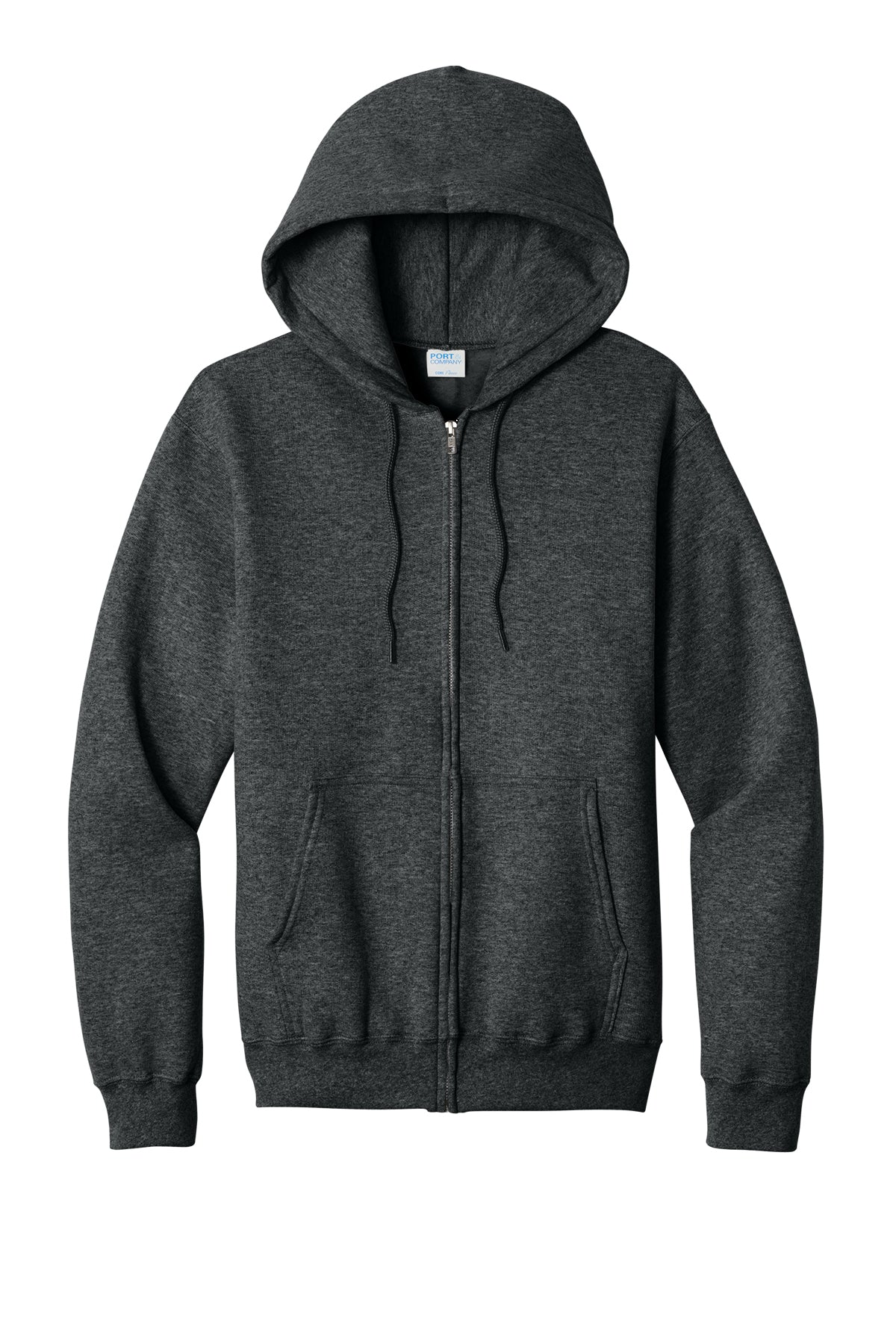 Port & Co™ Core Fleece Full‑Zip Hooded Sweatshirt – PC78ZH