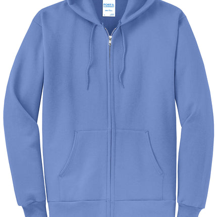 Port & Co™ Core Fleece Full‑Zip Hooded Sweatshirt – PC78ZH