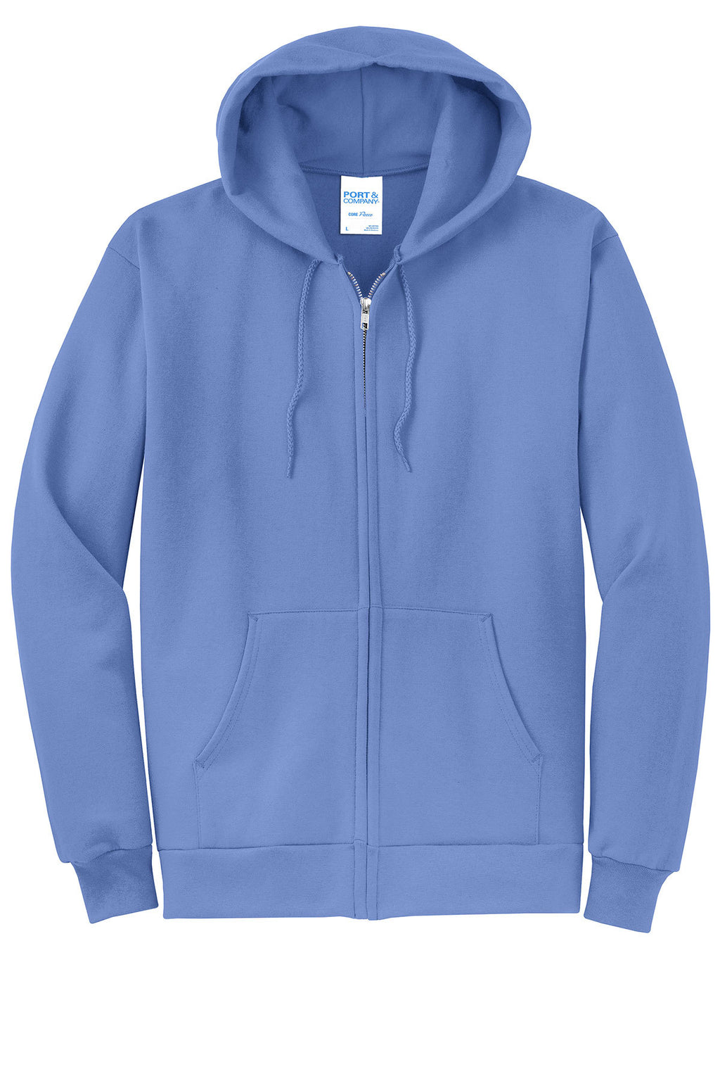 Port & Co™ Core Fleece Full‑Zip Hooded Sweatshirt – PC78ZH
