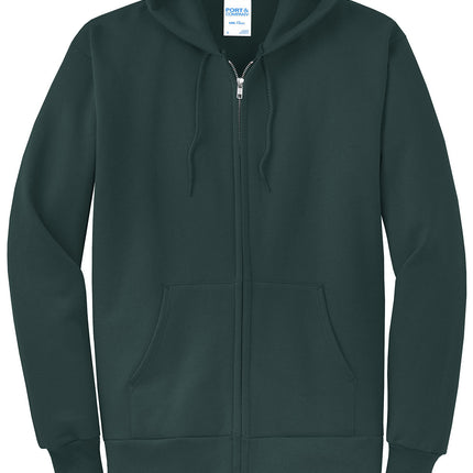 Port & Co™ Core Fleece Full‑Zip Hooded Sweatshirt – PC78ZH