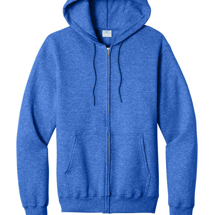 Port & Co™ Core Fleece Full‑Zip Hooded Sweatshirt – PC78ZH