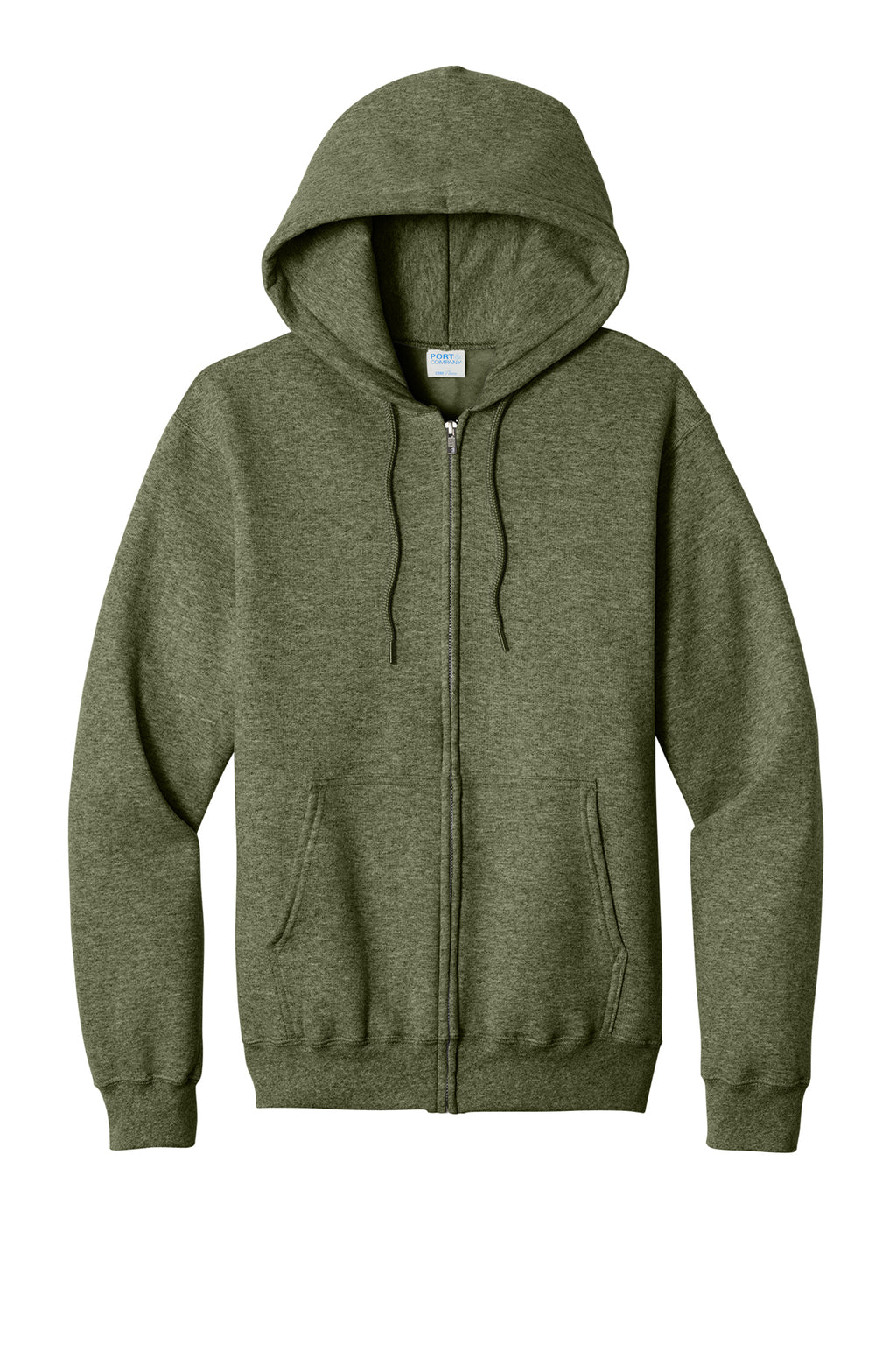 Port & Co™ Core Fleece Full‑Zip Hooded Sweatshirt – PC78ZH