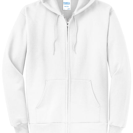 Port & Co™ Core Fleece Full‑Zip Hooded Sweatshirt – PC78ZH