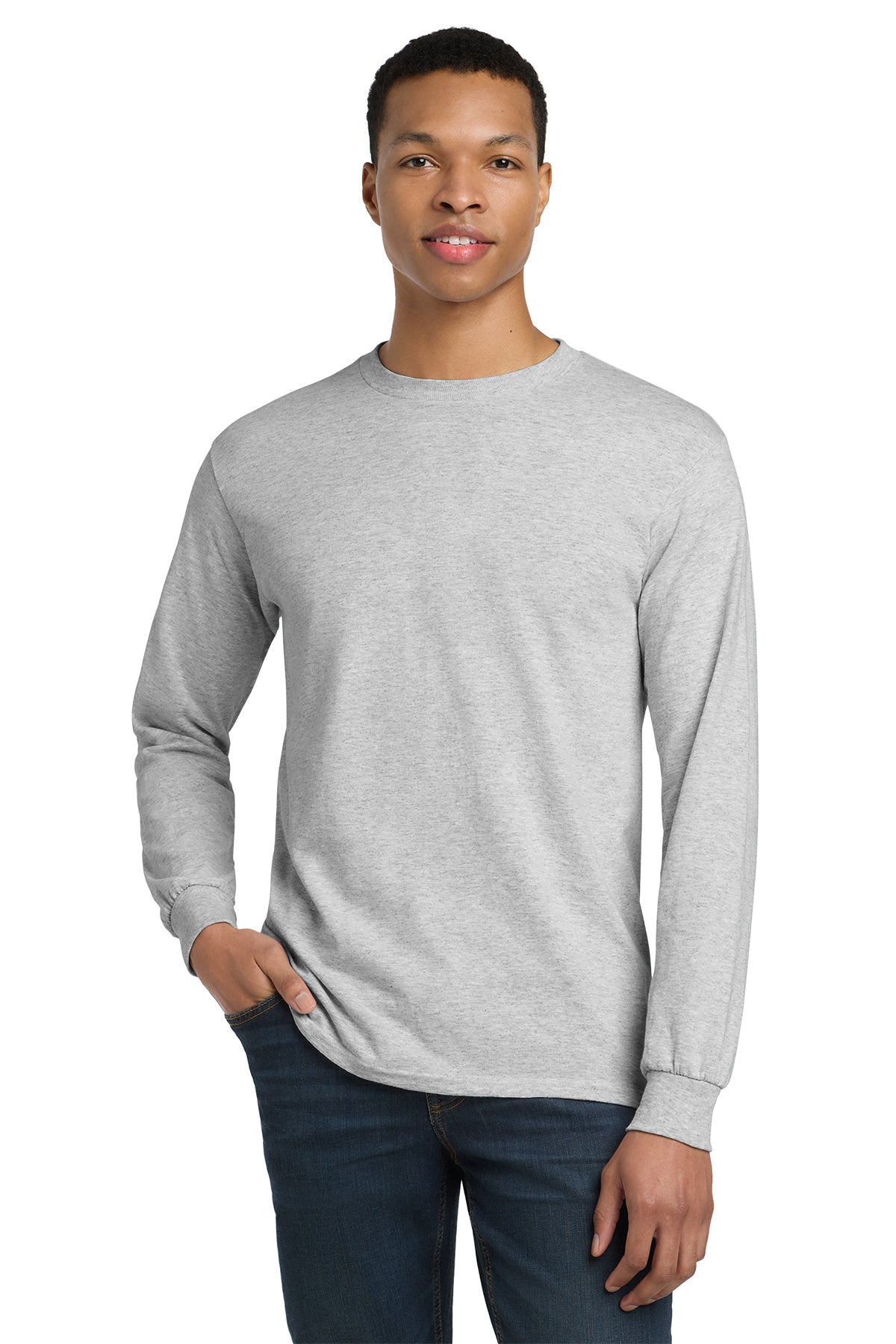 Gildan DryBlend® Long Sleeve T‑Shirt – 8400