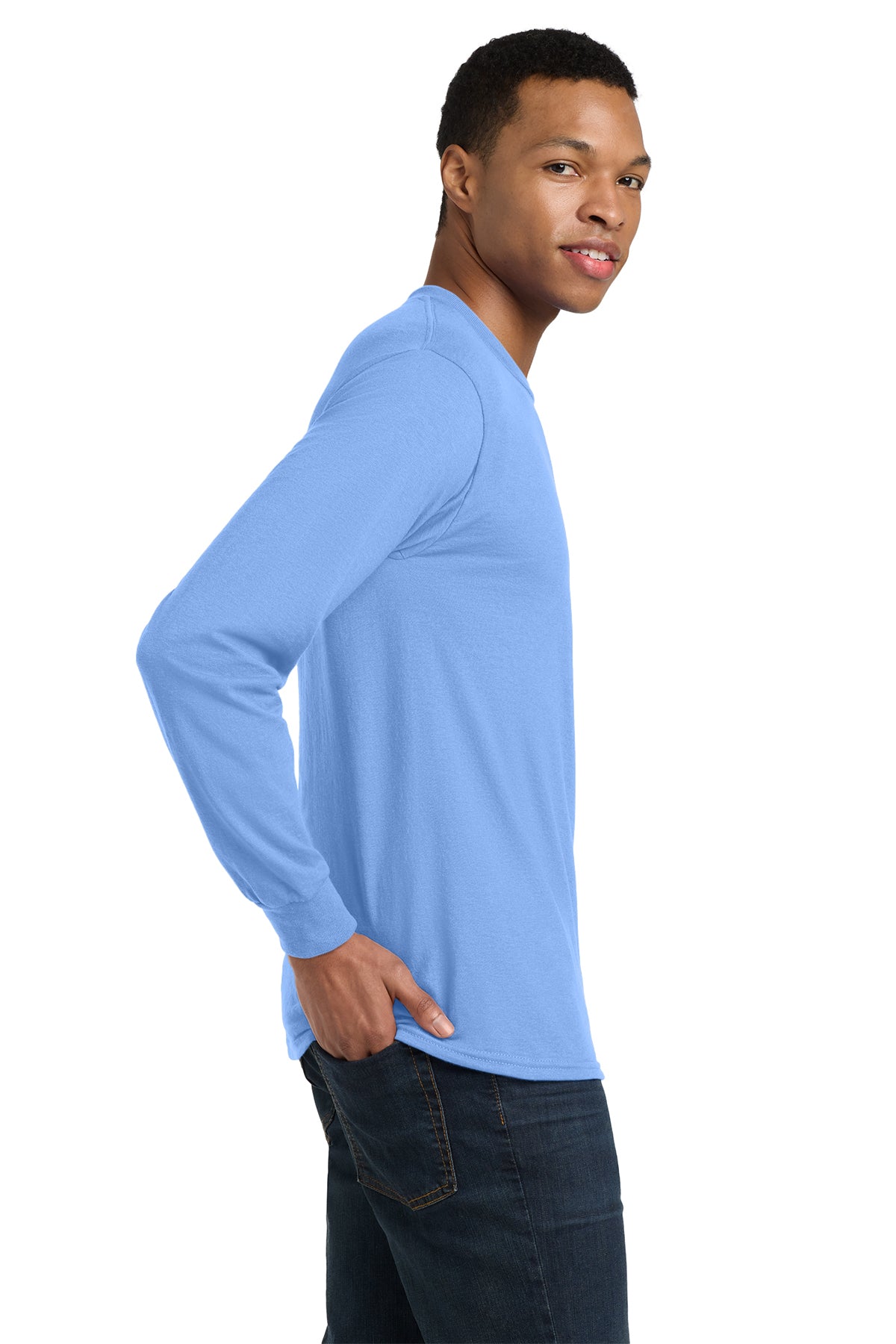 Gildan DryBlend® Long Sleeve T‑Shirt – 8400