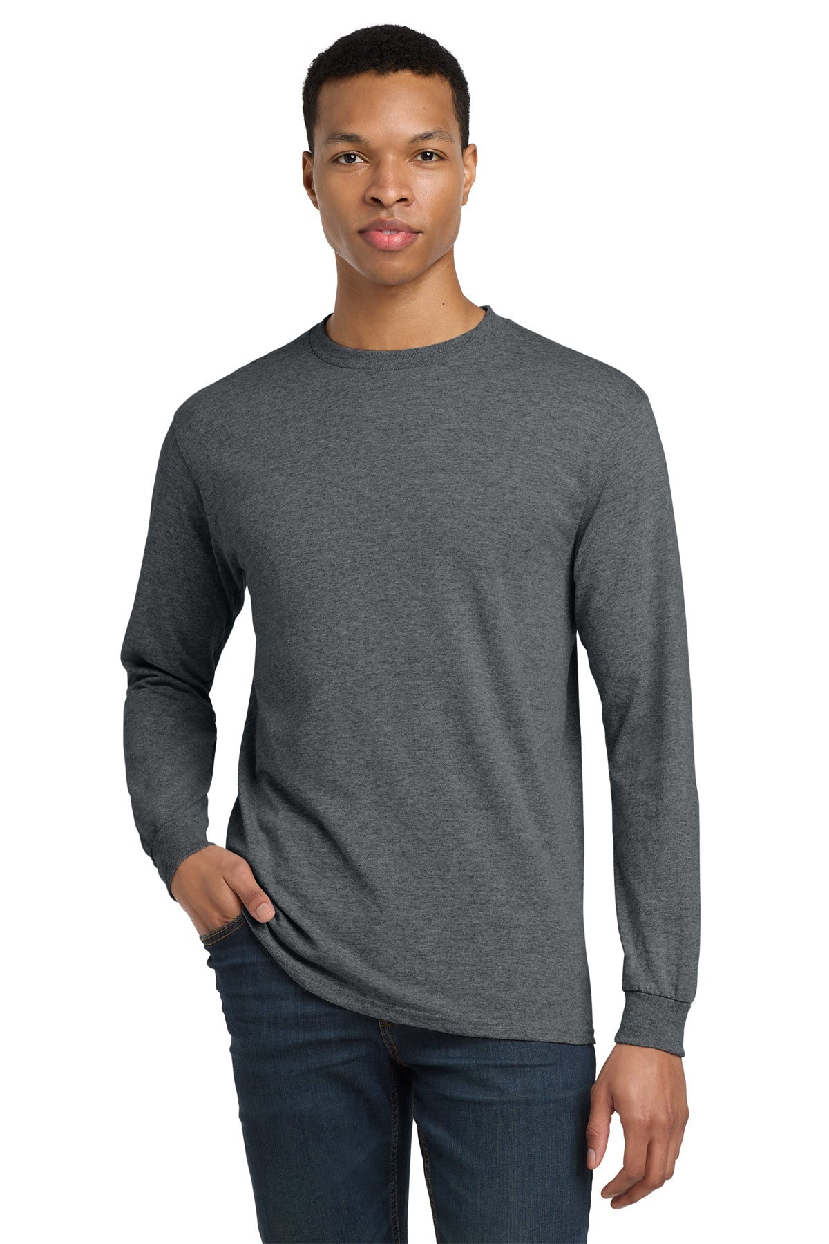 Gildan DryBlend® Long Sleeve T‑Shirt – 8400